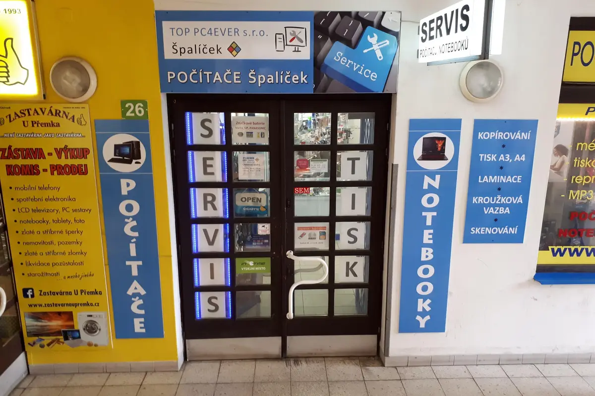 Počítače Špalíček